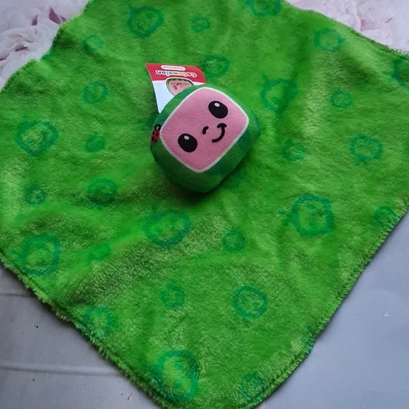 Cocomelon Baby Security Blanket Lovey Plush Soft Toy Doll NEW - Picture 2 of 4